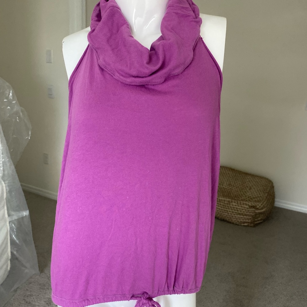 FREE PEOPLE BEACH HALTER SWIM COVER UP TOP SIZE S